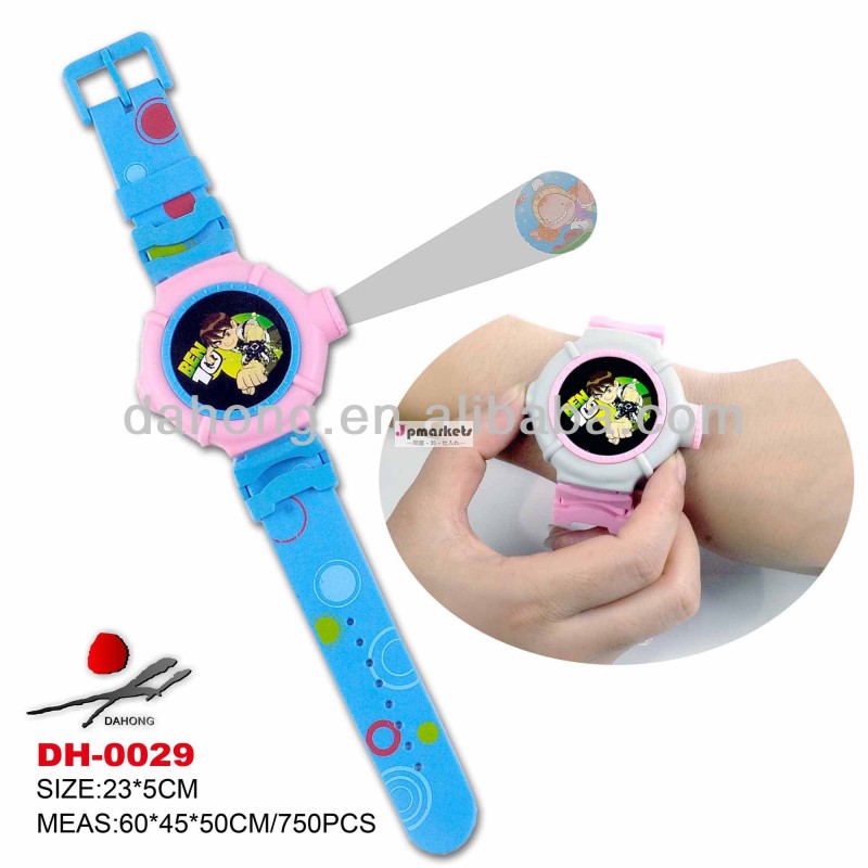 漫画プロジェクター201310画像のデジタル腕時計子供のための問屋・仕入れ・卸・卸売り