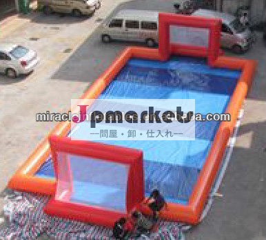 サッカーコートm8009インフレータブルプールの水のゲーム問屋・仕入れ・卸・卸売り