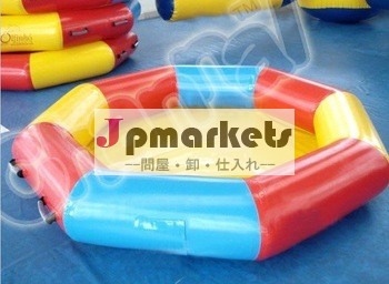 カラフルなカスタムインフレータブルプールおもちゃ、 インフレータブルpvcスイミングプール問屋・仕入れ・卸・卸売り