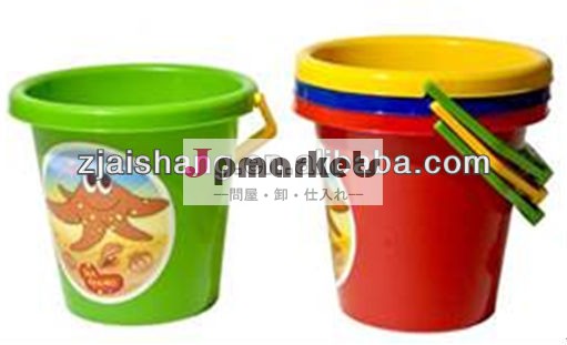 ヨーロッパのファッショナブルな最初の速度の高品質の食品等級のbpaフリー子供ビーチバケットセット問屋・仕入れ・卸・卸売り