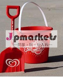 ヨーロッパのファッショナブルな最初の速度の高品質の食品プラスチック浜のバケツとスペードgradekidsbpaフリー問屋・仕入れ・卸・卸売り