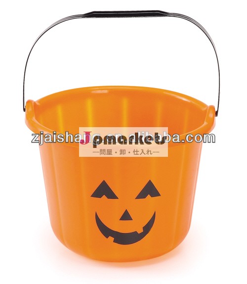 ヨーロッパのファッショナブルな最初の速度の高品質の食品等級のハロウィーンのカボチャのバケツbpaフリー問屋・仕入れ・卸・卸売り