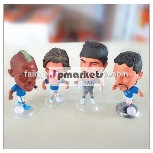 カスタムサッカー選手おもちゃ3dアクションフィギュアアクションフィギュアサッカー選手問屋・仕入れ・卸・卸売り