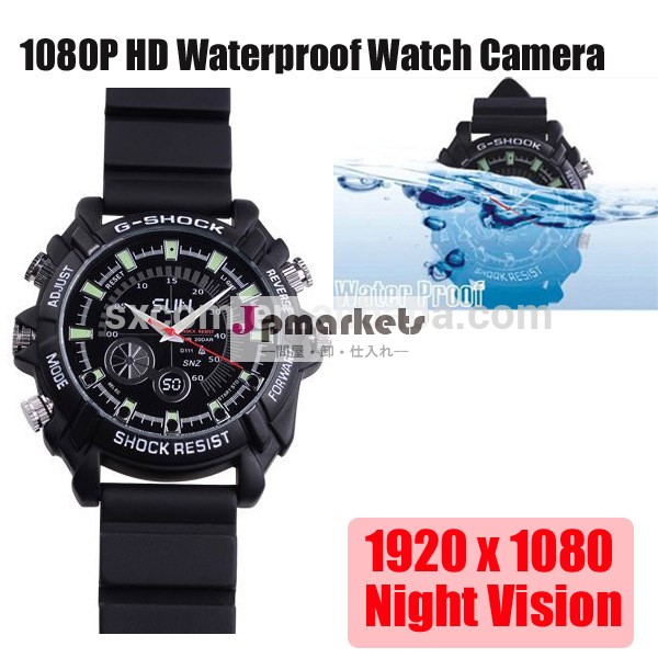 ウェアラブルカメラir1080hdmihdデジタル腕時計と隠されたカメラ5.0メートルカメラ隠しカメラ問屋・仕入れ・卸・卸売り
