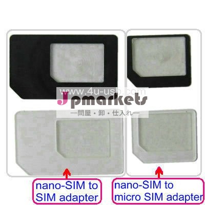 新しいのprodut4u!( 4ff) ナノマイクロsimにsimカードアダプターのiphone5/5s/5c問屋・仕入れ・卸・卸売り