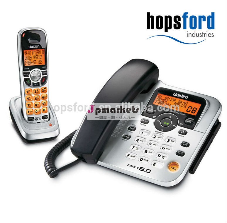 ユニデンas1051- デジタル応答システム、 通話転送、 インターコム、 便利なコードレスコンボコーデス・受話器スピーカー電話問屋・仕入れ・卸・卸売り