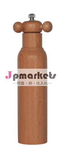 最高品質の食卓ブナ木製ペッパーミル問屋・仕入れ・卸・卸売り