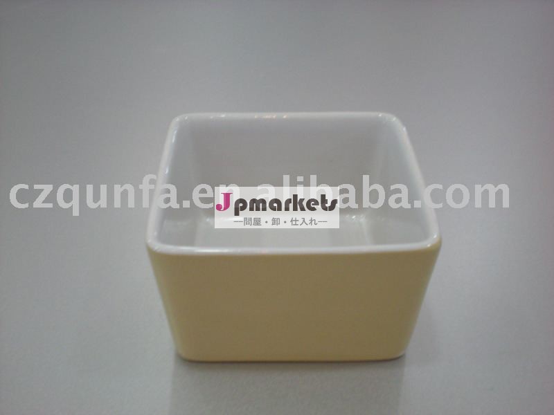 セラミック耐熱皿ペットボウルフラワーポット食器の正方形ボウル- al121問屋・仕入れ・卸・卸売り