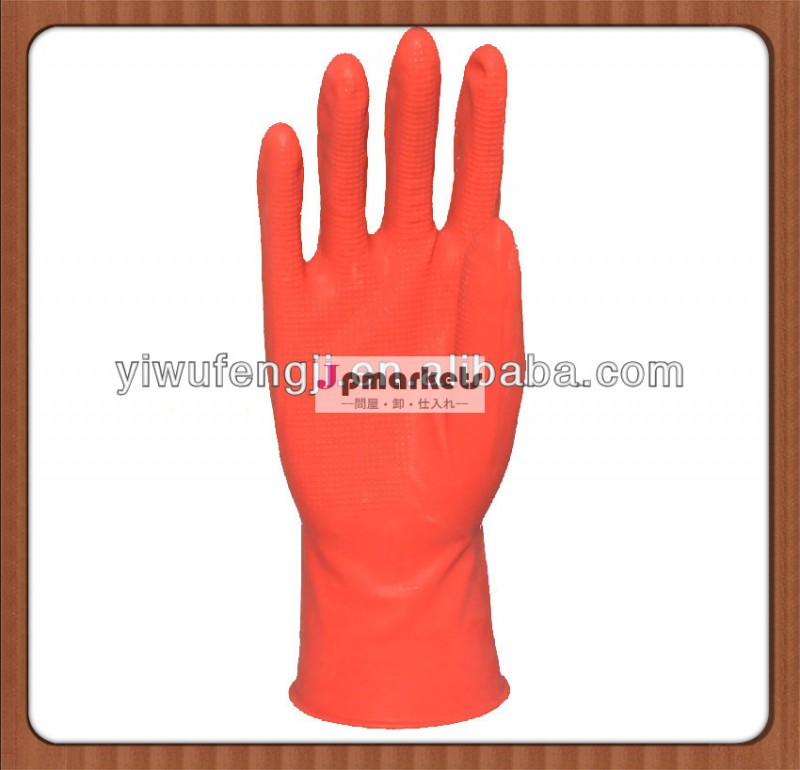 裏地なし赤オーブン60gcylcling手ラテックス手袋クリーニングの安全性問屋・仕入れ・卸・卸売り