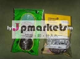 金属製のポットステンレス鋼ワイヤースポンジバーベキューグリルスクラバーパッド問屋・仕入れ・卸・卸売り