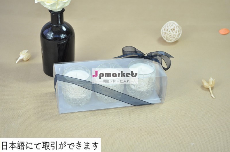 卸売ファッション白い芳香大豆蜜蝋キャンドル問屋・仕入れ・卸・卸売り