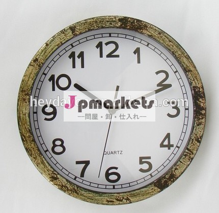アンティークビンテージレトロなラウンド装飾的な壁時計( hd- 8039)問屋・仕入れ・卸・卸売り