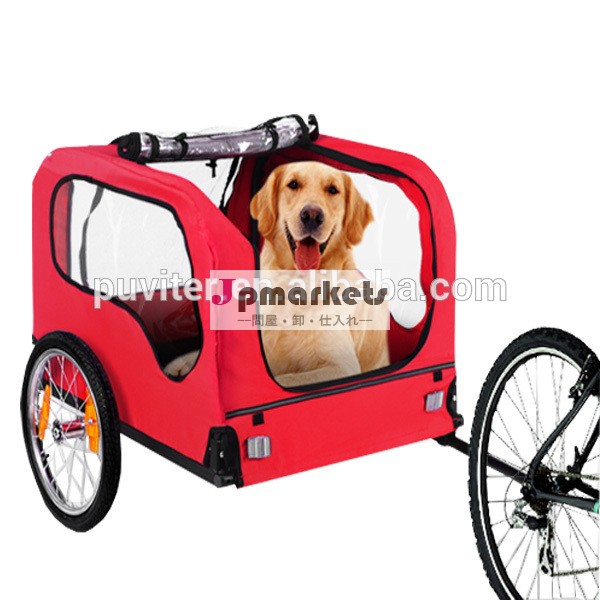 犬猫のペットの自転車トレーラー自転車pram折り畳み式ベビーカージョガー( pt004)問屋・仕入れ・卸・卸売り