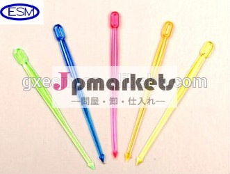 プラスチック製の豆スウィズルカクテルパーティーパーティーピック問屋・仕入れ・卸・卸売り
