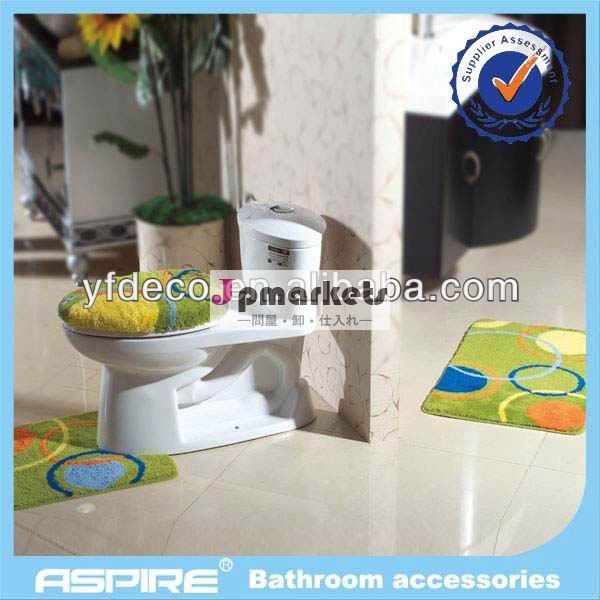 よりよい家庭や庭園100％アクリルのトイレマットセット問屋・仕入れ・卸・卸売り