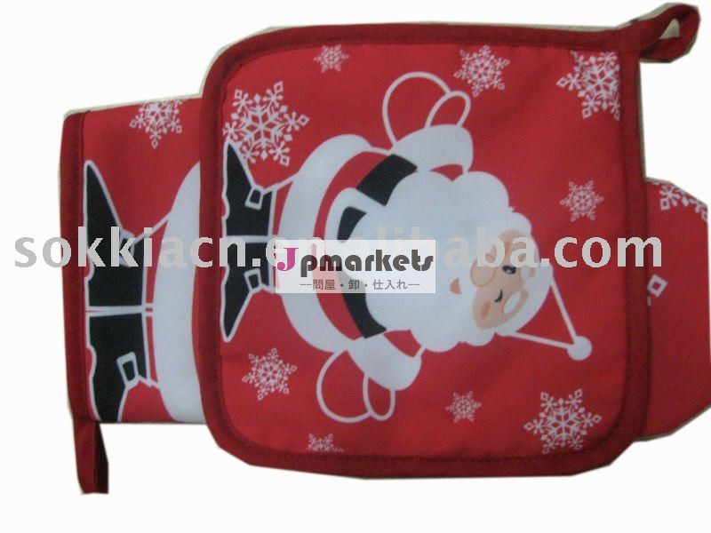 2010新しい台所SET/OVEN GLOVE/OVEM MITT/POT HOLDER/MAT問屋・仕入れ・卸・卸売り