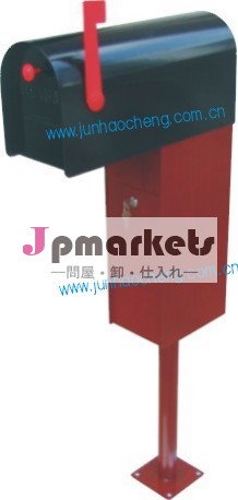 ユニークなデザインのメールボックスポストマウントjhc-4037/キャスト鉄のメールボックス問屋・仕入れ・卸・卸売り