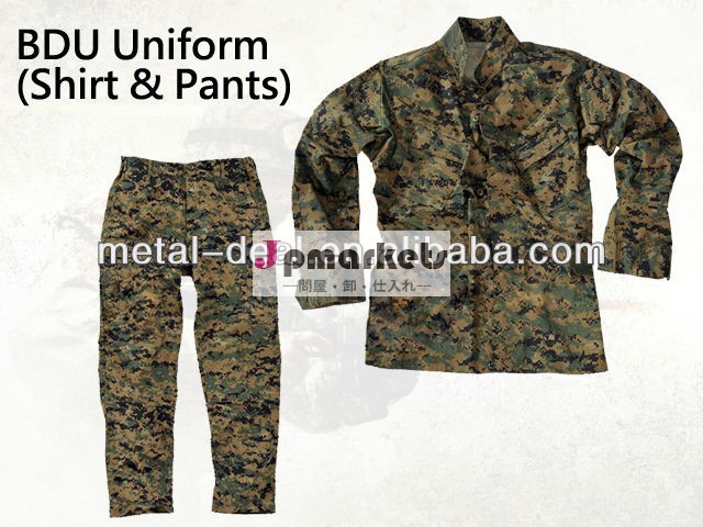 エアソフトガン軍隊戦術的な軍事迷彩bdu制服セットシャツ・パンツズボン問屋・仕入れ・卸・卸売り