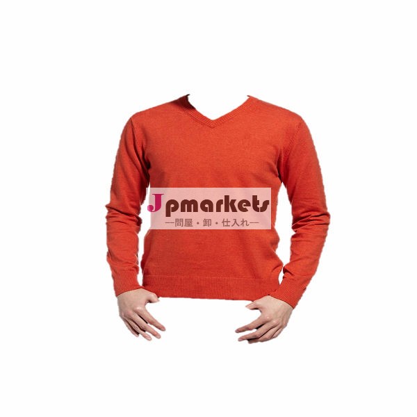新しいスタイル100％純粋なカシミヤのセーターの男性ファッションvネックセーター問屋・仕入れ・卸・卸売り
