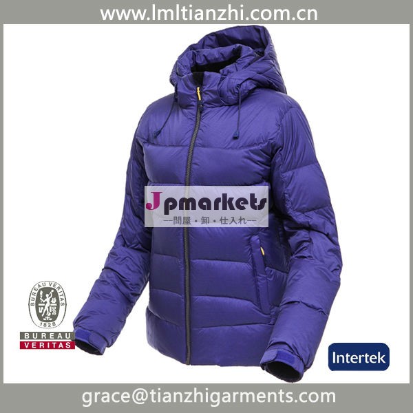 新しい女性の韓国の冬のコート2014年厚いパッド入りの短い紫ＪＫＴスリムダウンコート問屋・仕入れ・卸・卸売り