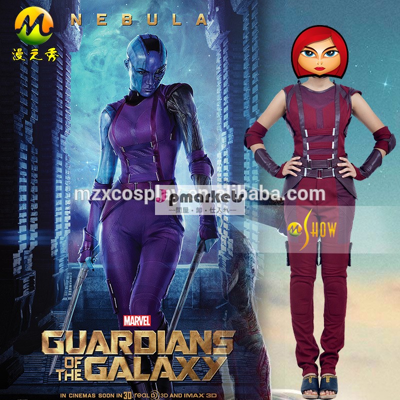 新しい映画のキャラクター衣装星雲の保護者銀河コスプレ服セットカスタムメイド女性セクシーなハロウィン衣装問屋・仕入れ・卸・卸売り
