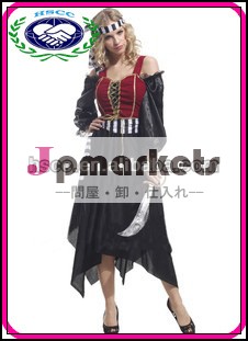 デザイナーセクシーな女性のためのファンシーハロウィン海賊コスチューム問屋・仕入れ・卸・卸売り