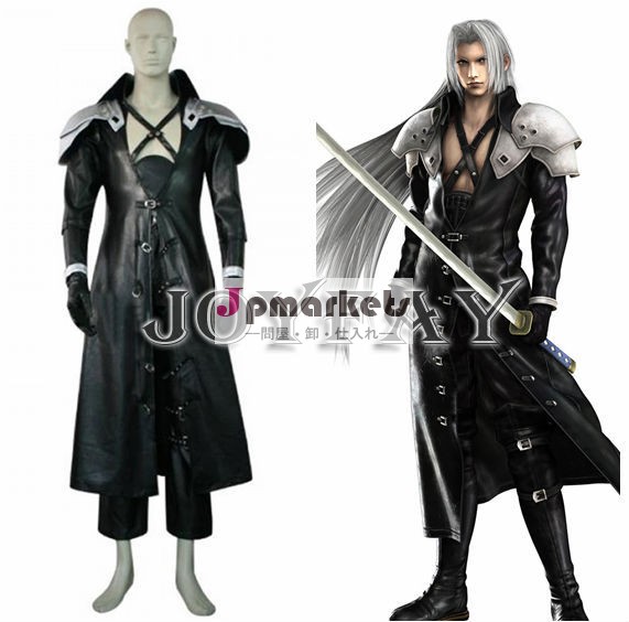 ファイナルファンタジー77セフィロスデラックスコスプレ衣装ハロウィン服問屋・仕入れ・卸・卸売り