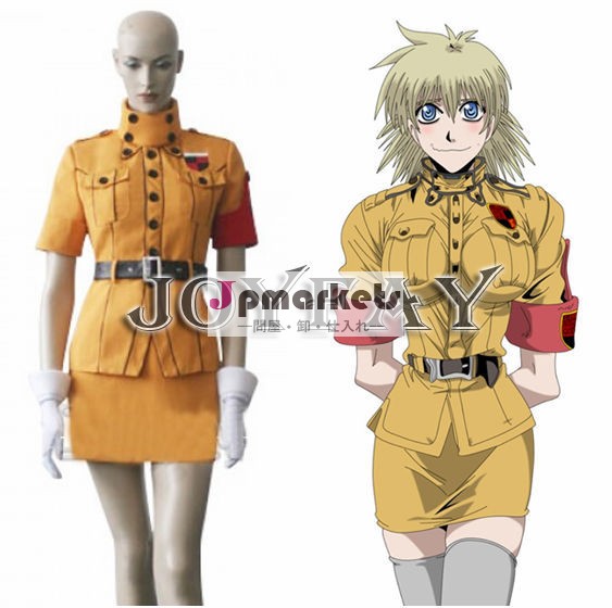 ヘルシングセラスビクトリア黄色のコスプレ衣装ハロウィン服問屋・仕入れ・卸・卸売り