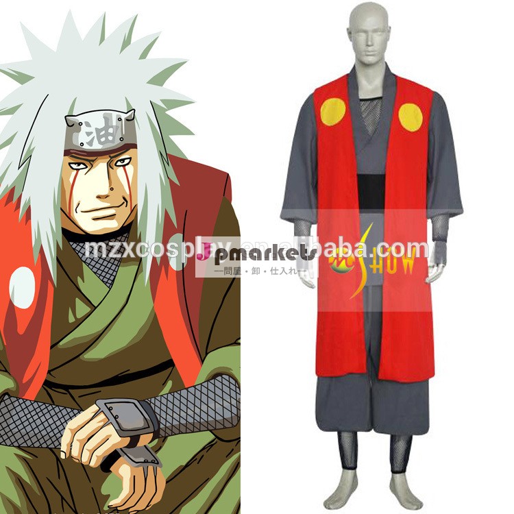 熱い販売の2014年jiraiyanaruto- ナルト- アニメコスプレ衣装販売ハロウィンクリスマスパーティーの服の衣装カスタム問屋・仕入れ・卸・卸売り
