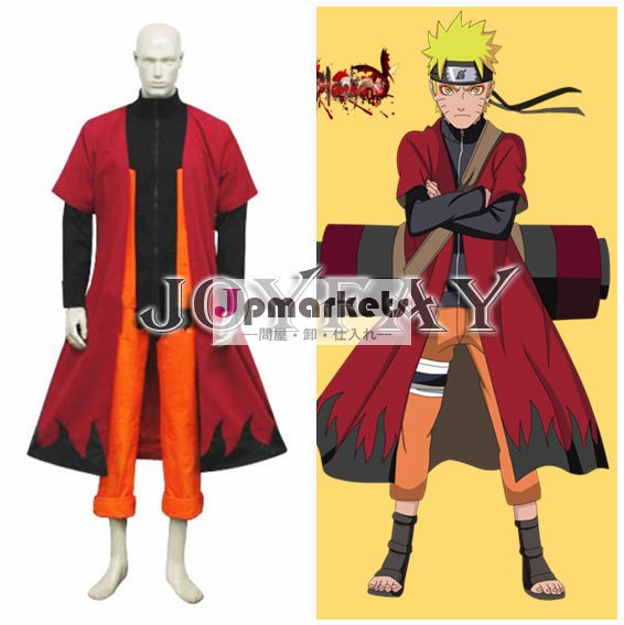 Naruto- ナルト- セージうずまきナルトコスプレ衣装ハロウィン服問屋・仕入れ・卸・卸売り