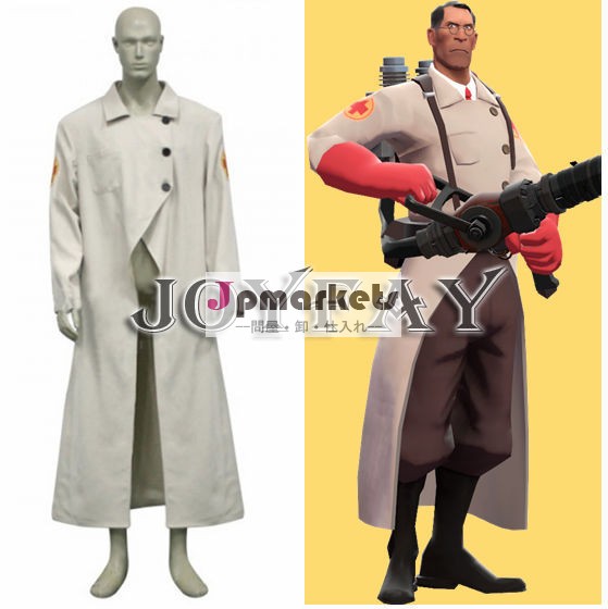 チーム要塞2メディックコスプレ衣装ハロウィン服問屋・仕入れ・卸・卸売り