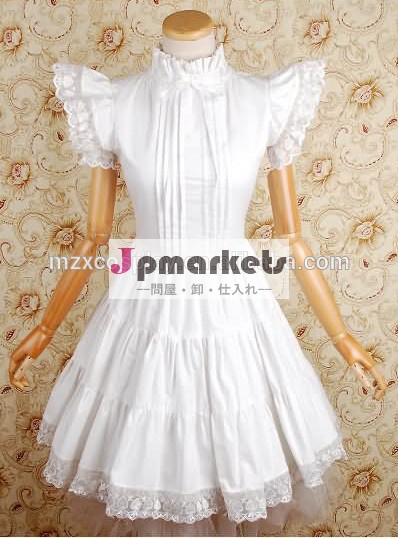 熱い販売の綿半袖甘いロリータドレスハロウィンパーティの衣装クリスマス美しさのためのロングドレス問屋・仕入れ・卸・卸売り