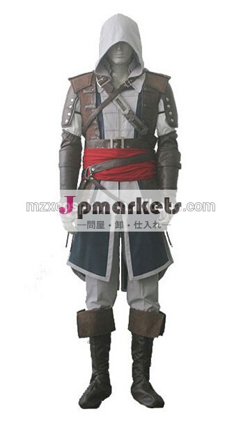 アサシンクリードiv4黒旗のエドワードkenwayセット全体カスタムメイドコスプレ衣装問屋・仕入れ・卸・卸売り