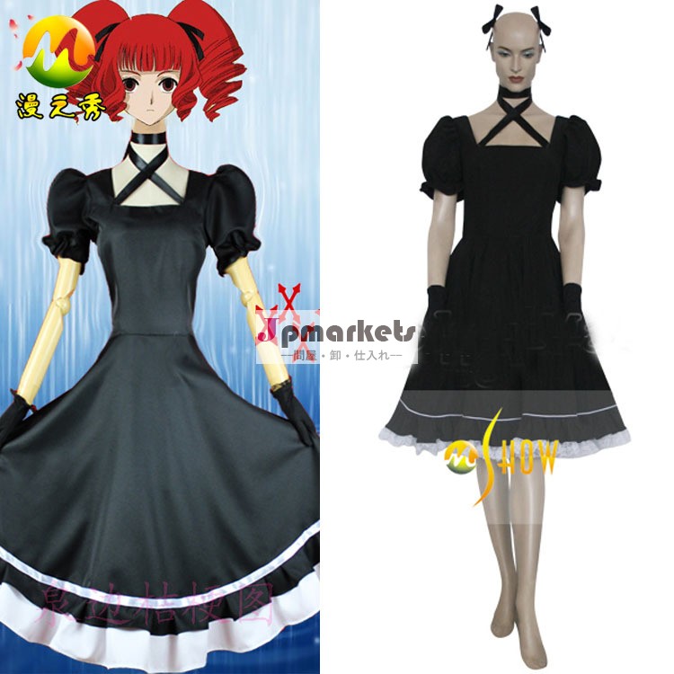 アニメホットxxxholicame- warashiコスプレ衣装の女性黒卸売ハロウィーンパーティードレスのカスタムが作った問屋・仕入れ・卸・卸売り
