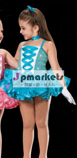 の子のパーティードレス青mbq203/キッドスパンコールバレエバレエチュチュドレス問屋・仕入れ・卸・卸売り
