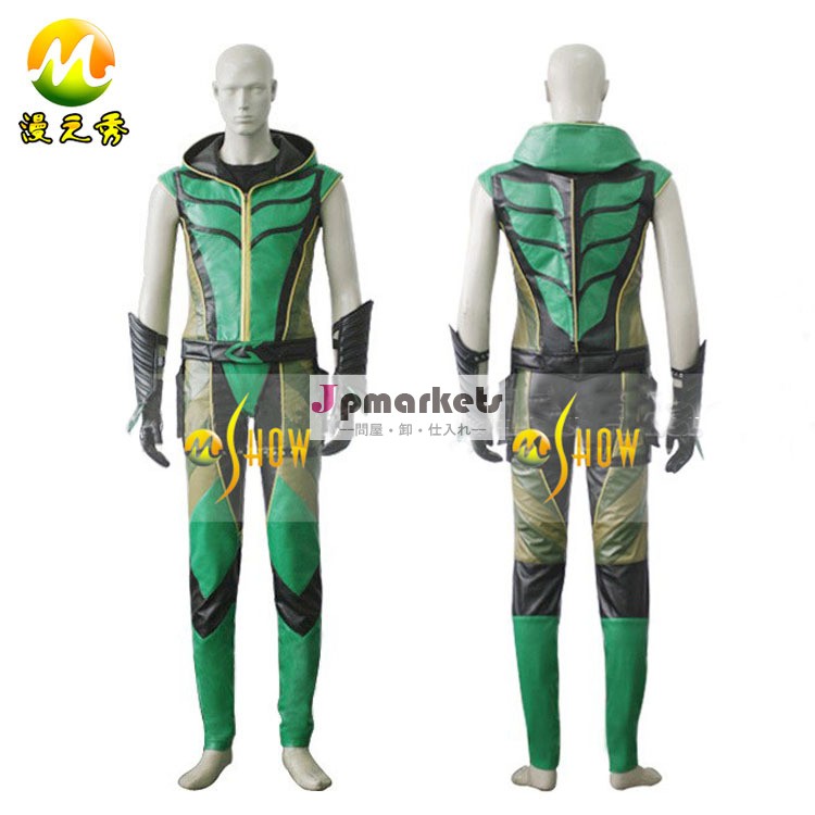 緑色の矢印smallvilleコスプレ衣装ハロウィンパーティーコスプレ衣装販売のための問屋・仕入れ・卸・卸売り