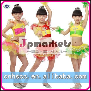 卸売子供の女の子の子供たちのダンスの摩耗安いファッション社交ラテンダンスの摩耗問屋・仕入れ・卸・卸売り