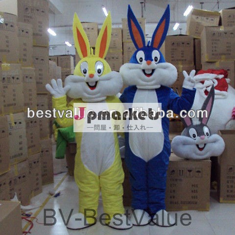 売れ筋大人カップルのウサギの漫画のマスコットの衣裳/カップルウサギのマスコット問屋・仕入れ・卸・卸売り