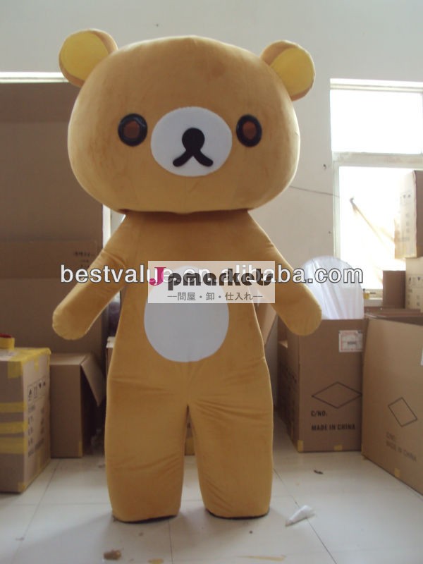美しさのクママスコットクマ漫画のマスコットの衣裳パーティーカーニバル衣装問屋・仕入れ・卸・卸売り