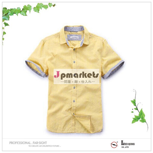 2014年高品質の新しい設計の男性カジュアルなシャツ、 リネンカジュアルシャツ問屋・仕入れ・卸・卸売り