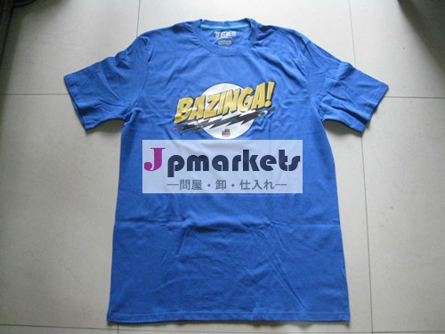 レトロ2014年ヨーロピアンスタイルカスタムロゴ印刷用tシャツ問屋・仕入れ・卸・卸売り