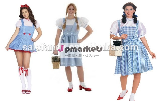 The Wizard of Oz Dorothy Costume for Halloween Cosplay costume QAWC-2351問屋・仕入れ・卸・卸売り