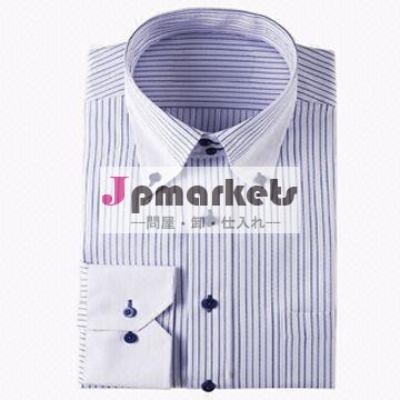の男性のボタン襟のドレスシャツダウン、 ビジネスシャツのデザイン問屋・仕入れ・卸・卸売り