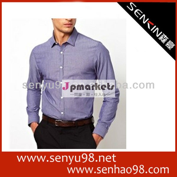 新しい設計熱い販売2013紫シャツ卸売広州で問屋・仕入れ・卸・卸売り