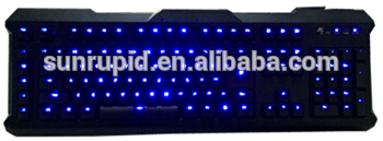 機械的なバックライト発光2014年最新のゲーミングキーボード問屋・仕入れ・卸・卸売り