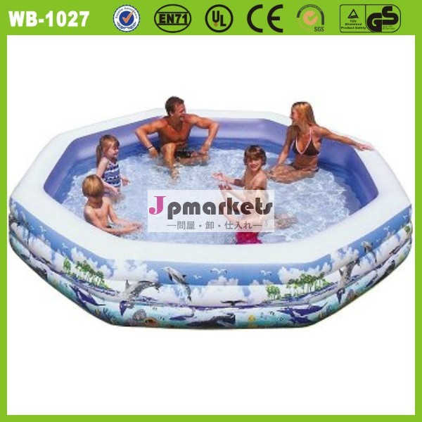 安いpvc熱い販売の耐久性のある深海水泳プールインフレータブル問屋・仕入れ・卸・卸売り