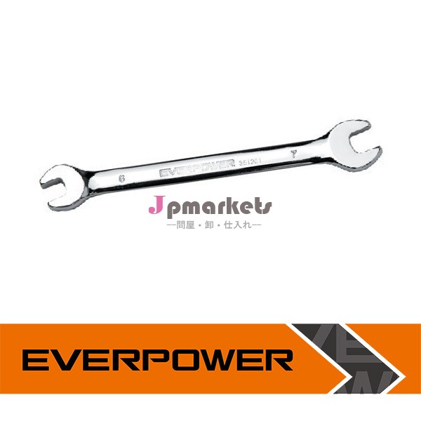 6*7mm1/4''*5/16'' ダブルエンド曲がったリングスパナ、 クロームメッキ使用するツール、 熱い販売のダブルエンドレンチ問屋・仕入れ・卸・卸売り