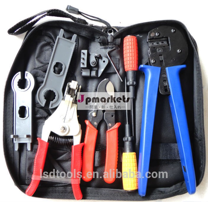 ソーラー工作キット付きa-k2546b-2mc4圧着工具、 ケーブルストリッパ、 ケーブルカッター、 ドライバー問屋・仕入れ・卸・卸売り