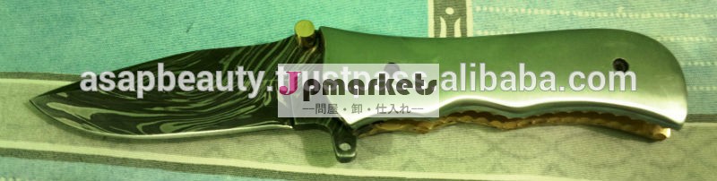 安全のためにダマスカスフォールディングナイフ問屋・仕入れ・卸・卸売り