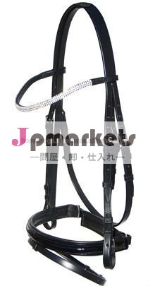 水晶付きの馬の手綱額革問屋・仕入れ・卸・卸売り